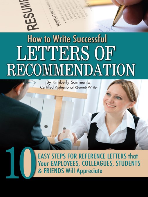 Title details for How to Write Successful Letters of Recommendation by Kimberly Sarmiento - Available